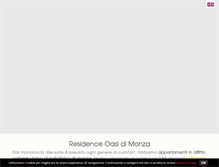 Tablet Screenshot of oasidimonza.com